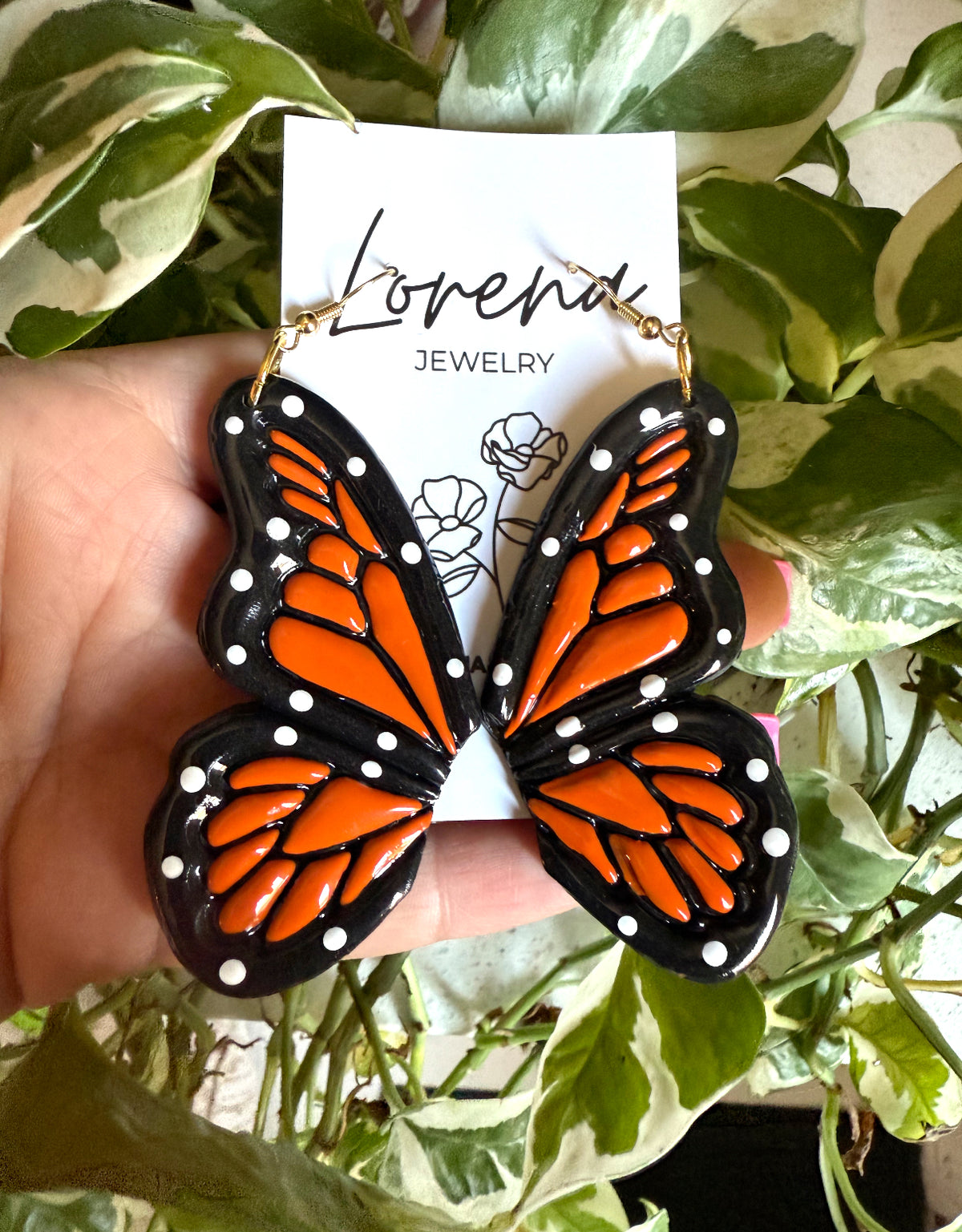 Monarch Butterfly Wings Large