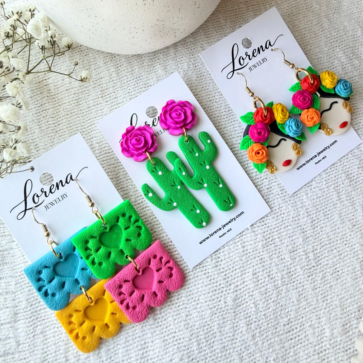 Nopal Y Flor Earrings