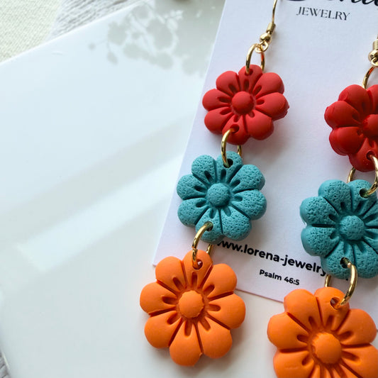 Flores Mexicanas Earrings