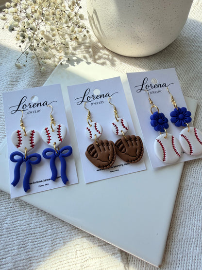 Baseball and Glove Earrings