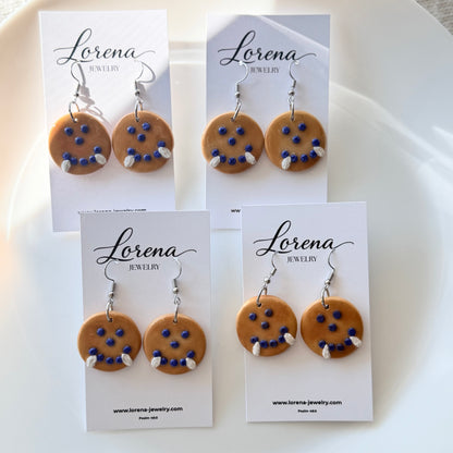 Vampire Diaries Blueberry Prison World Pancake Earrings