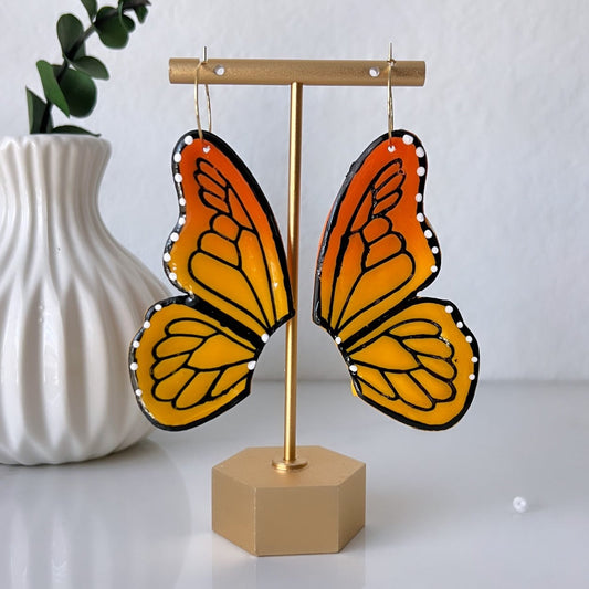 Monarch butterfly wings