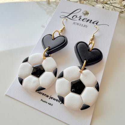 Soccer Earrings