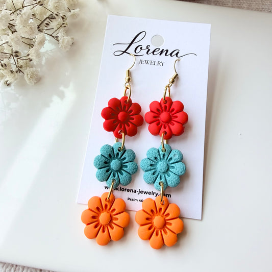 Flores Mexicanas Earrings