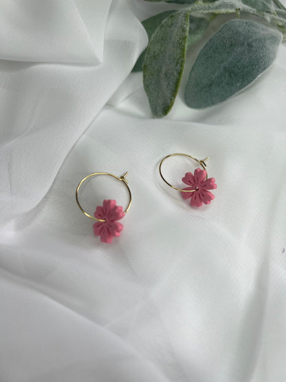 Floral Hoops