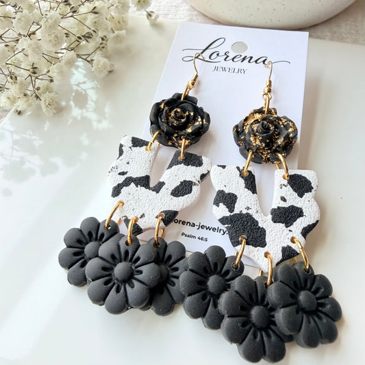 Como La Flor Earrings