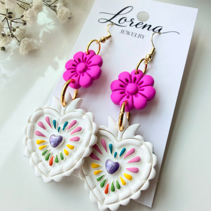 Corazon Sagrado Earrings