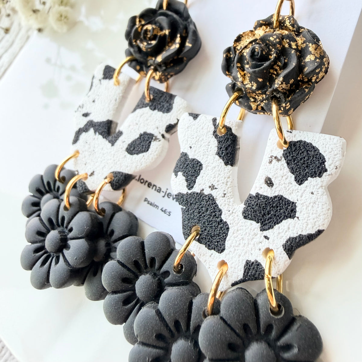 Como La Flor Earrings