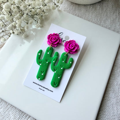 Nopal Y Flor Earrings