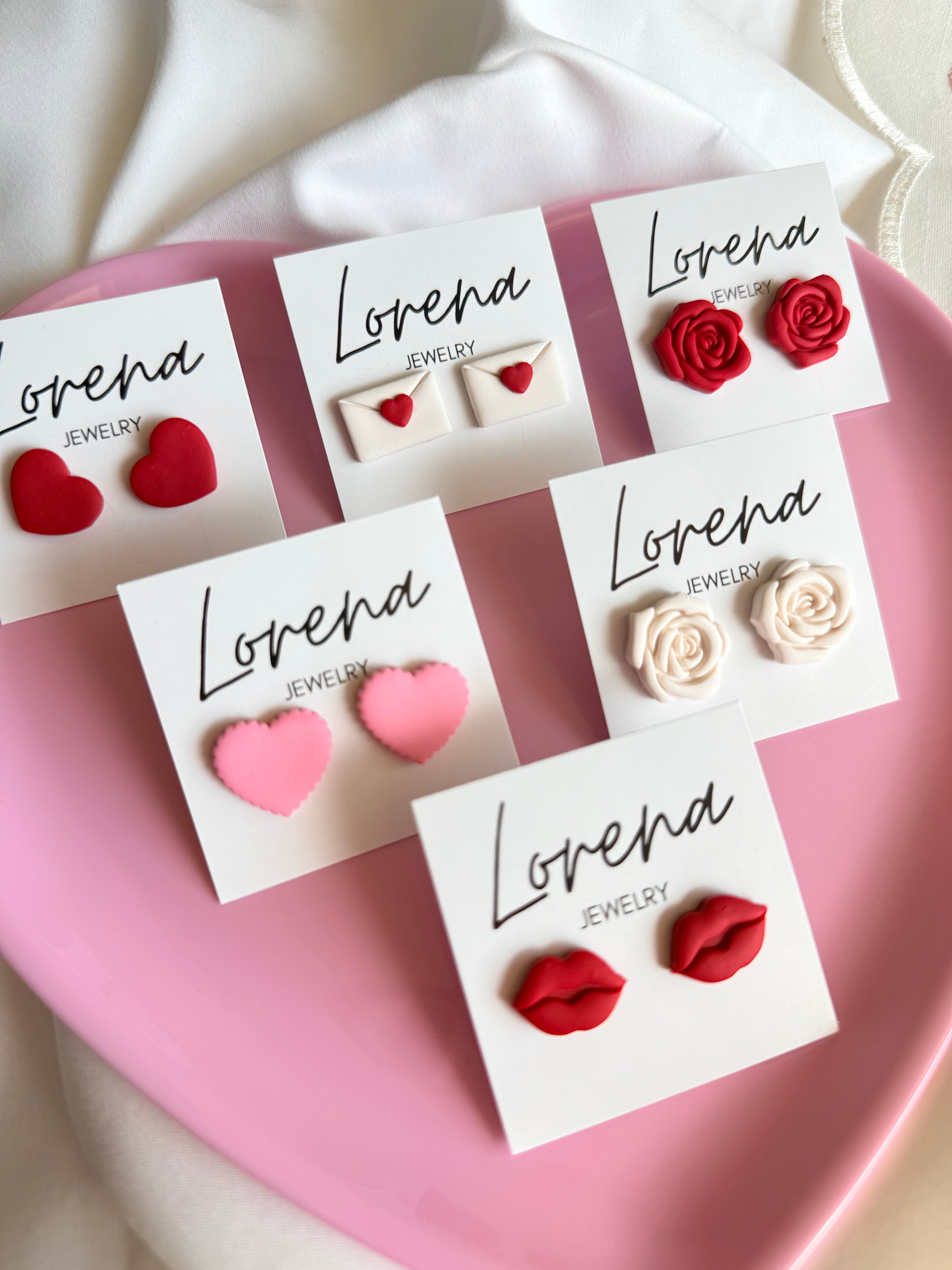 Valentine’s Day Stud Earrings