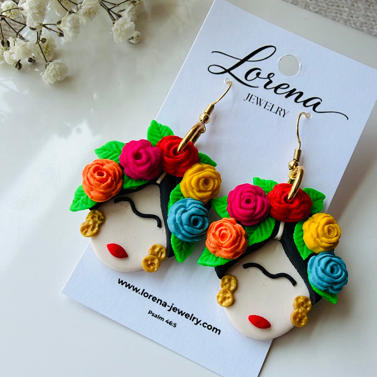 Frida Kahlo Inspired Earrings