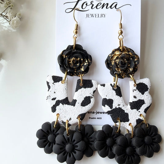 Como La Flor Earrings