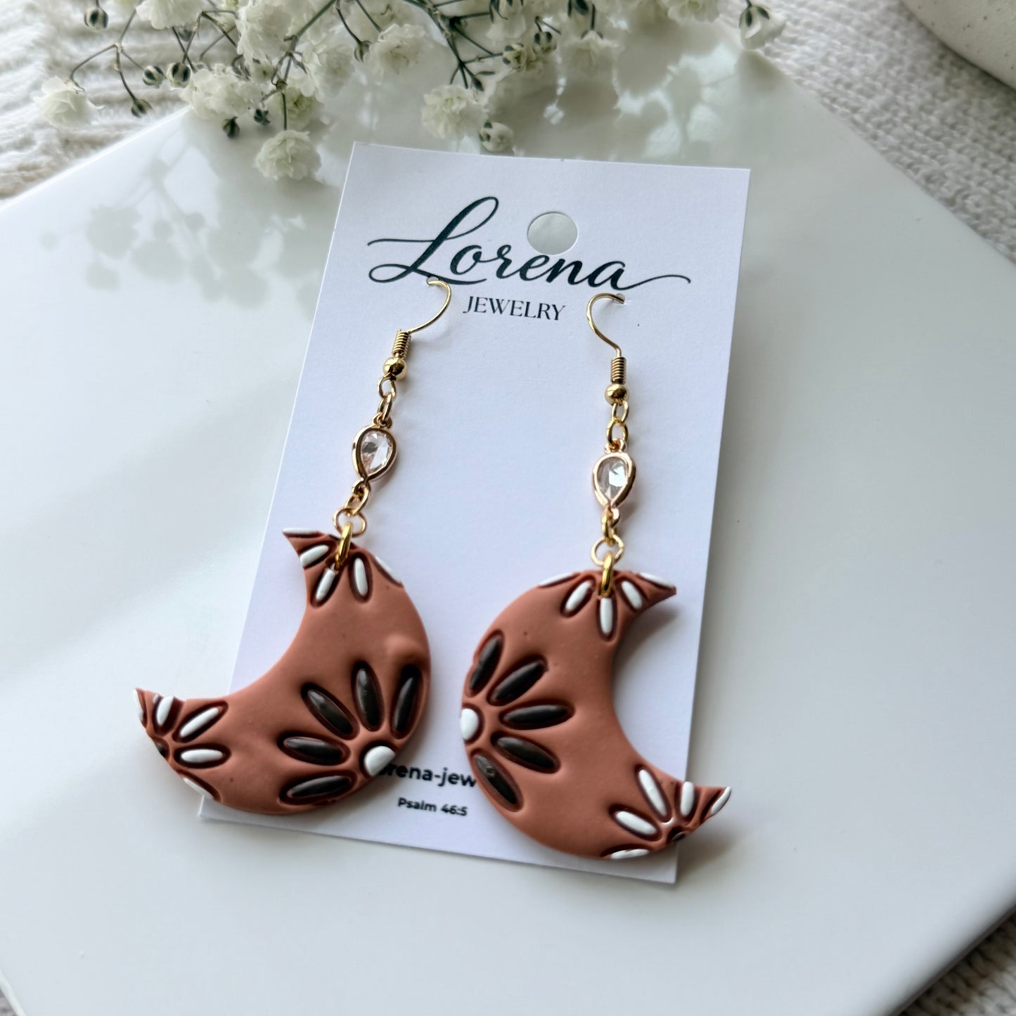 Luna de Barro Earrings