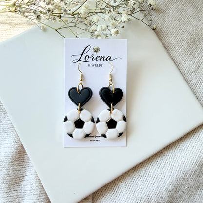 Soccer Earrings