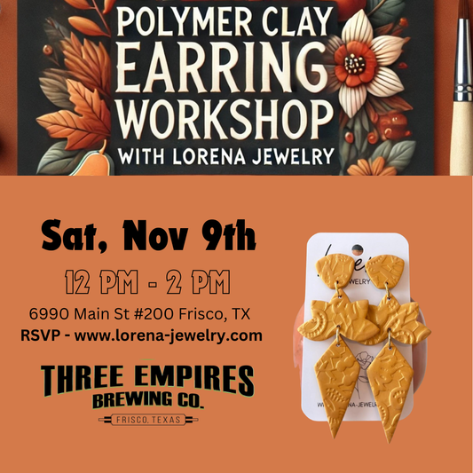 Holiday Earring Workshop (Frisco)