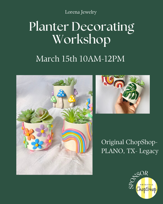 Planter Decorating Workshop (Plano)