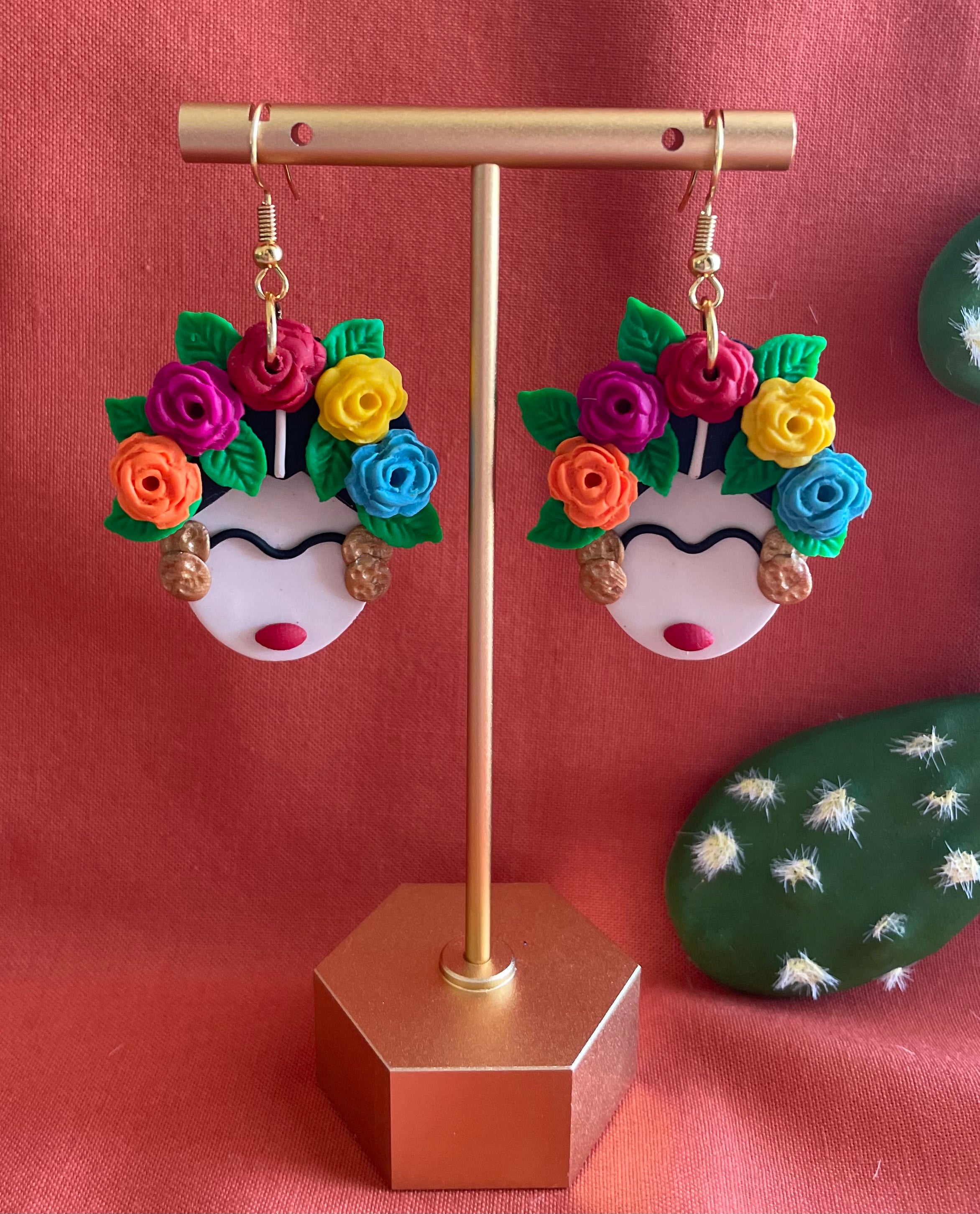 Frida Kahlo Beaded Earrings UK Store | skyhouse.md